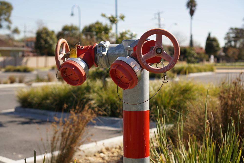fire hydrant in street